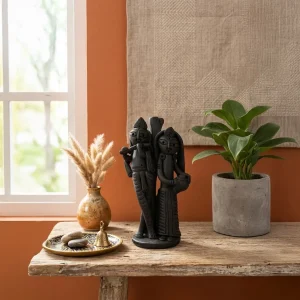 Black Terracotta Figurine