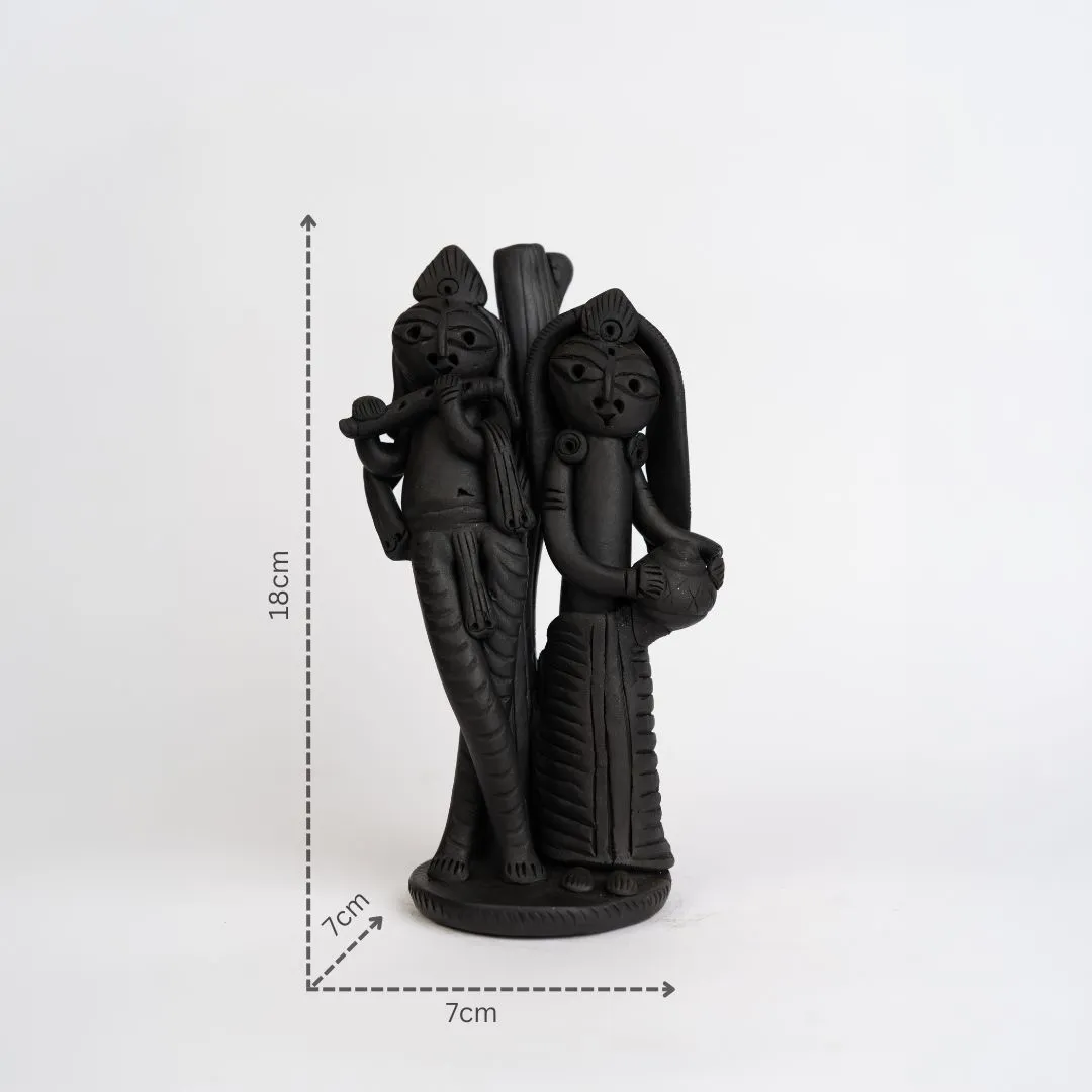 Black Terracotta Figurine with dm