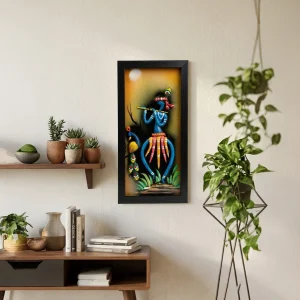 Tribal Mural Wall Art Krishna